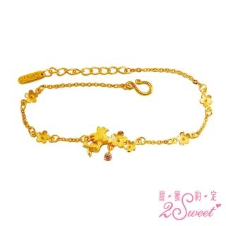 【2sweet 甜蜜約定】SNOPPY史努比純金手鍊約重1.36錢(SNOPPY史努比純金金飾)