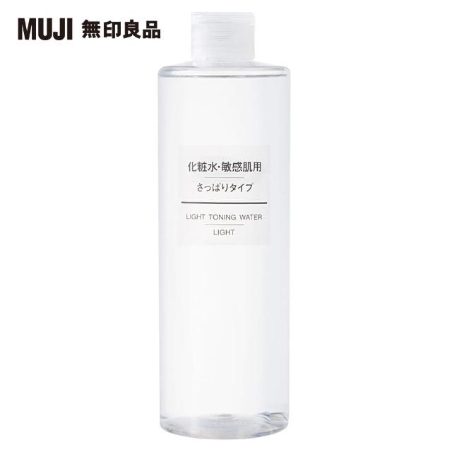 Muji 無印良品 Muji敏感肌化妝水 清爽型 400ml Momo購物網