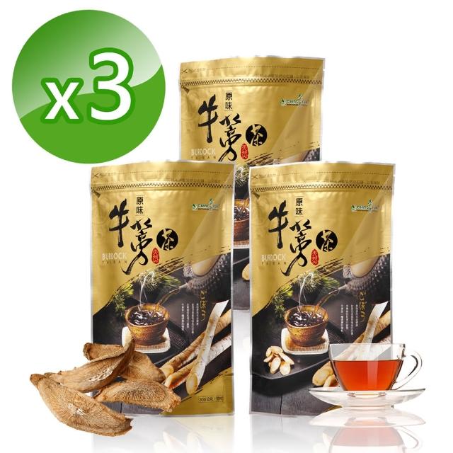 【青玉牛蒡茶】原味牛蒡茶片3包(300g/包)