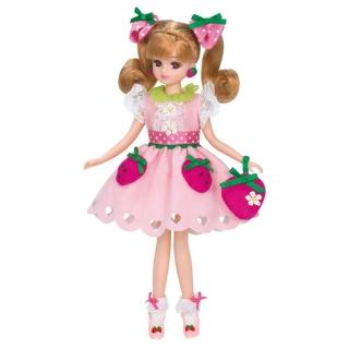 【TAKARA TOMY】莉卡娃娃 LD-08 奶油草莓莉卡(女孩 洋娃娃)