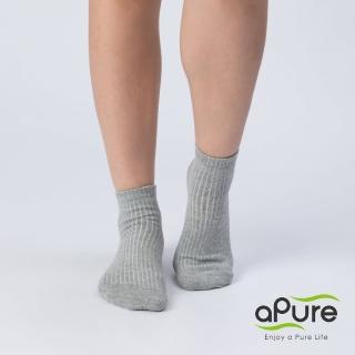 【aPure】除臭襪兒童襪(灰色)
