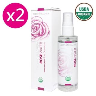 【保加奧圖】即期品 靚玫瑰花水2入組(噴瓶 100mL 買一送一)