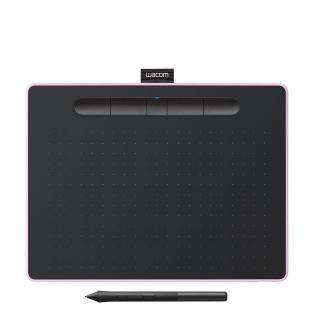 【Wacom】Intuos Comfort Plus Medium 藍牙繪圖板-莓果粉(CTL-6100WL/P0-C)