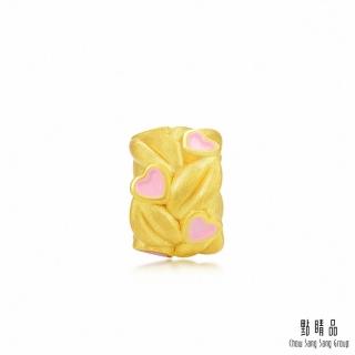 【點睛品】Charme 心葉轉運珠 黃金串珠