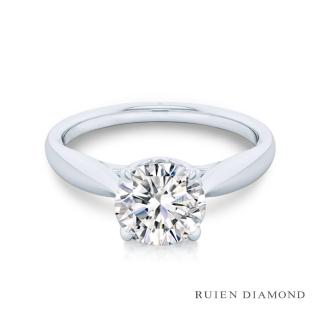 【RUIEN DIAMOND】GIA30分 D VVS2 3EX(18K白金 鑽石戒指)