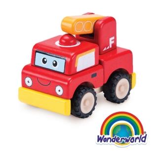 【泰國 Wonder World】歡樂拼裝系列-消防車