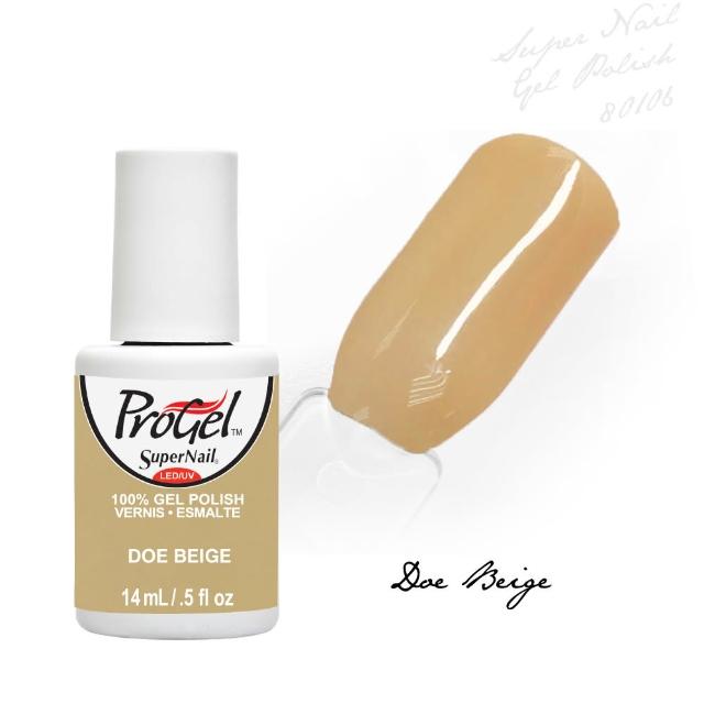 【SuperNail 美國專業光撩】80106(Doe Beige 14ml)