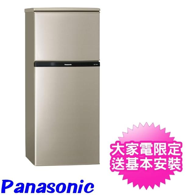 【Panasonic 國際牌】130L雙門變頻冰箱(NR-B139TV-R)