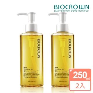 【BIOCROWN 百匡】經典橄欖卸妝油250ml(2入)