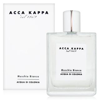 【Acca Kappa】白麝香男性古龍水100ml+隨機針管香水一份(部落客推薦)