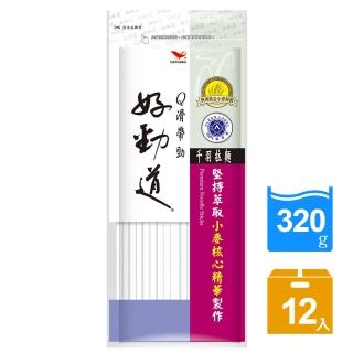 【統一】好勁道千羽拉麵袋320gx12入/箱  (TQF微笑標章)