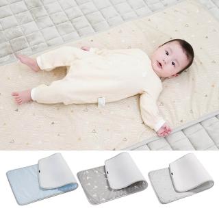 【GIO Pillow】中床 60×120cm 超透氣排汗嬰兒床墊 M號 送收納袋(嬰兒床墊 透氣床墊 可水洗床墊)
