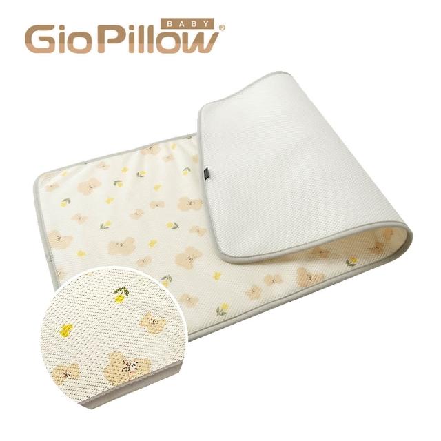 【GIO Pillow】中床 60×120cm 超透氣排汗嬰兒床墊 M號 送收納袋(嬰兒床墊 透氣床墊 可水洗床墊)