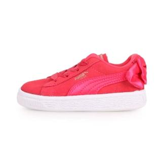 【PUMA】14.5-16.5CM_彪馬_Suede Bow AC Inf_兒童休閒運動鞋蝴蝶結款 紅(36732002)
