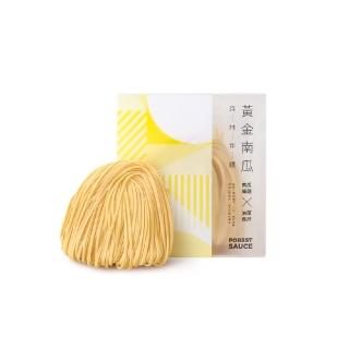 【森林麵食】黃金南瓜乾麵Ｘ油蔥拌醬(四包入)