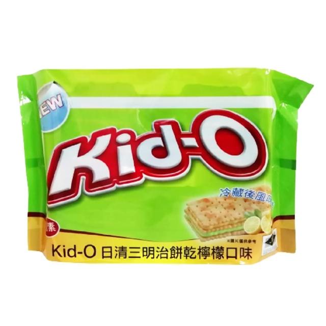 【NISSIN 日清】Kid-O三明治餅乾-檸檬(350g-奶素)