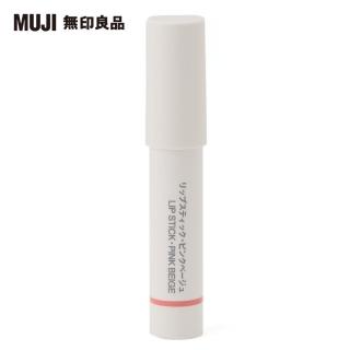 【MUJI 無印良品】唇膏/粉紅米.2.5g