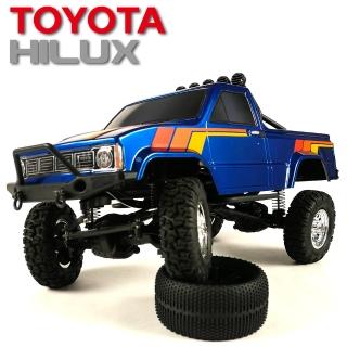 【Thunder Tiger雷虎科技】TOYOTA HILUX 海力士 1/12 攀岩車 藍 6603-F132-A1(攀岩車)