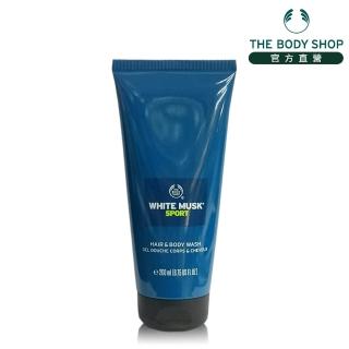 【THE BODY SHOP 美體小舖】男士活力麝香身體&頭髮清潔露(200ML)