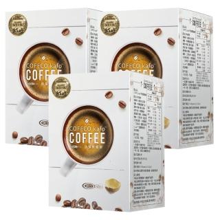 【COFFCO】蘇逸洪推薦世界發明金獎防彈黑咖啡*3盒(7包/盒*3)