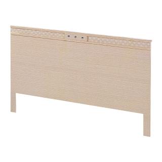【AS】考伯特白橡5尺床片-153x30x90cm