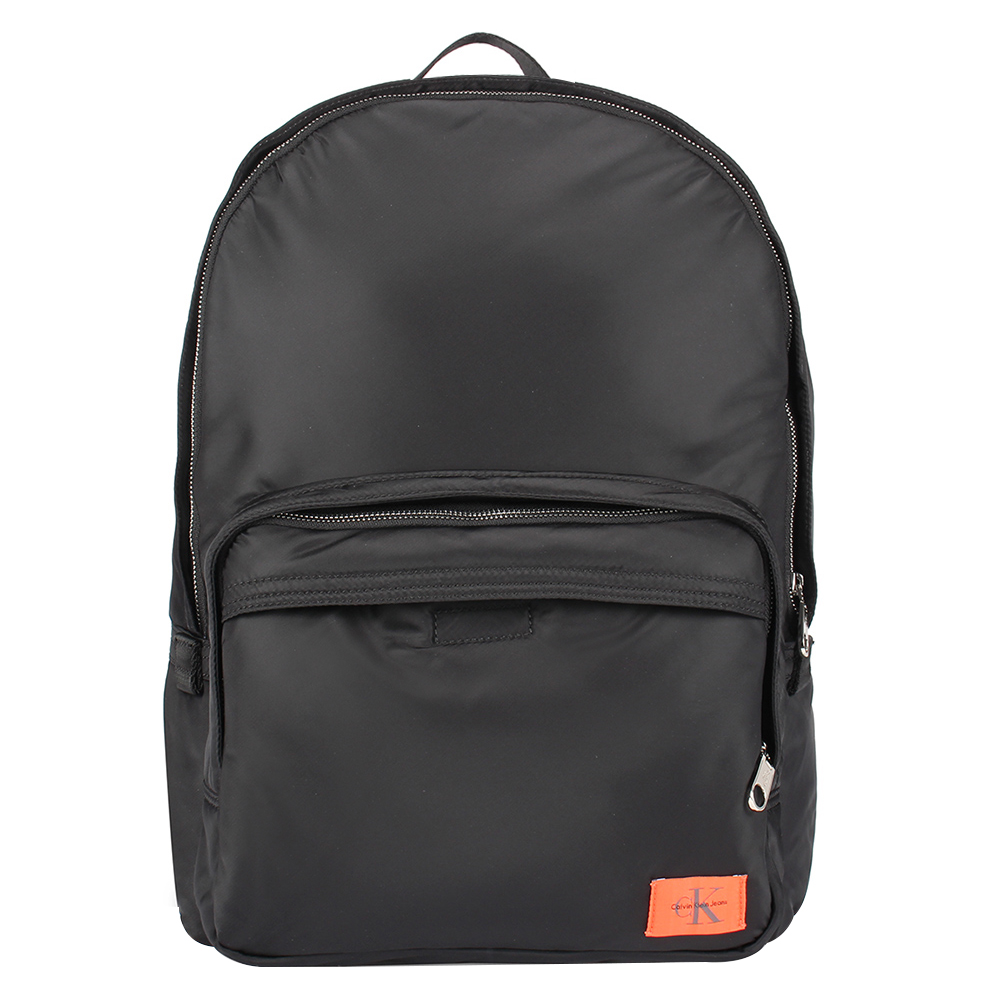 【calvin klein】ck jeans休閒輕盈尼龍後背包(黑色)