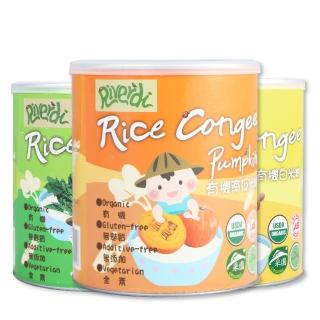 【RIVERDI 樂弟】有機米糊綜合三入組(南瓜/菠菜/白米)