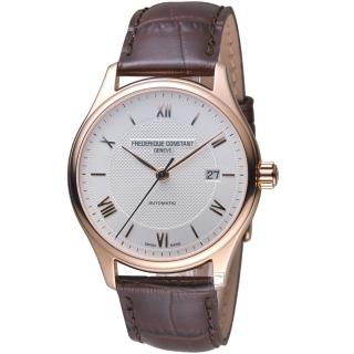 【CONSTANT 康斯登】Classic Index時尚腕錶(FC-303MN5B4)