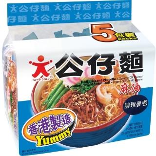 【NISSIN 日清】公仔麵 麻油味 速食麵(100gx5包)