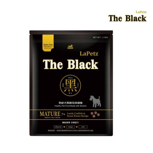 【LaPetz 樂倍】The Black 黑酵母無榖舒敏/低穀系列保健犬糧 5kg(狗糧、狗飼料、無穀犬糧)