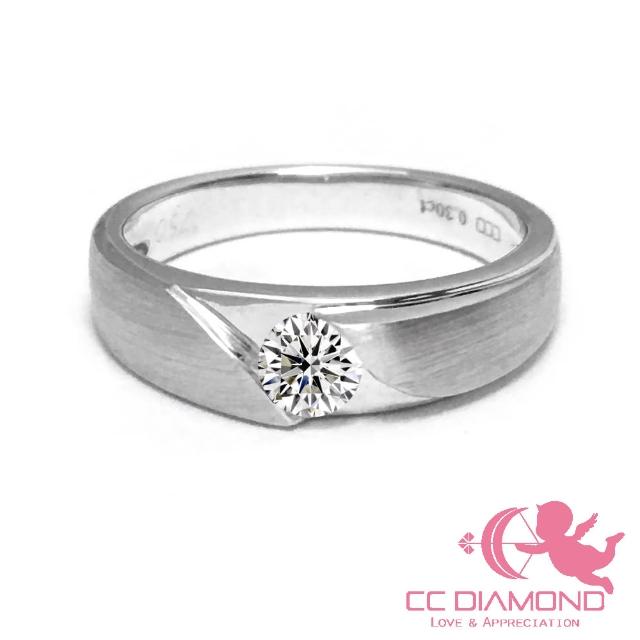 CC Diamond【CC Diamond】男士天然鑽戒 F/VS1(用于婚戒或平常佩戴都可以)