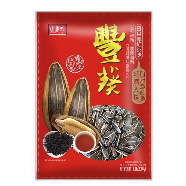 【盛香珍】豐葵香瓜子重量包3kgX2包組(焦糖/日月潭紅茶/桂圓紅棗風味/海鹽-4口味任選)