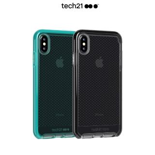 【tech21】英國Tech 21超衝擊EVO CHECK防撞軟質格紋保護殼-iPhone Xs Max(EVO CHECK 全球專利防撞技術)
