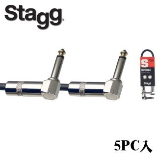 【Stagg 史提格】S系列 L頭短導線 SPC010L 10cm(5pc入)