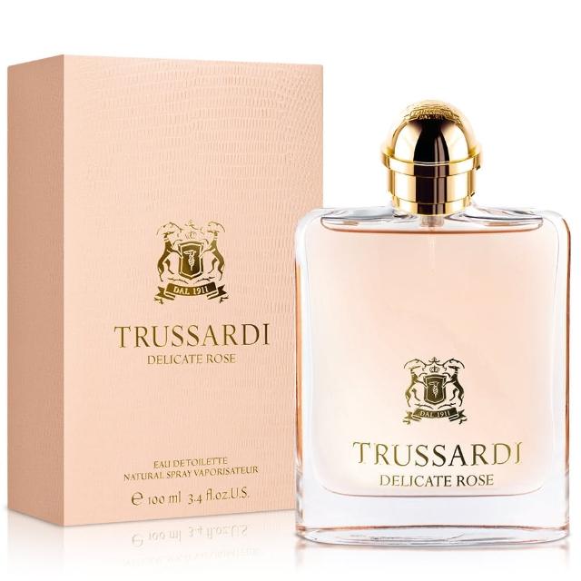 【Trussardi 楚沙迪】玫瑰女性淡香水(100ml)