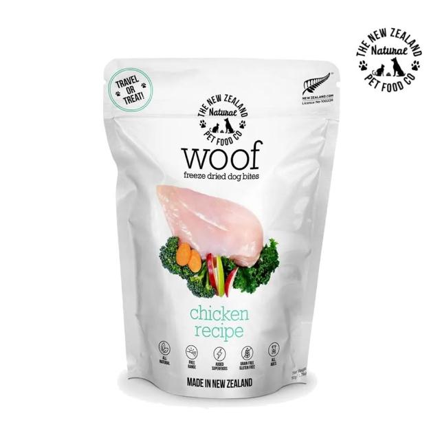 【NZ Natural】鮮開凍woof狗狗冷凍乾燥生食餐 1kg/2.2lbs(凍乾鮮食、狗飼料)