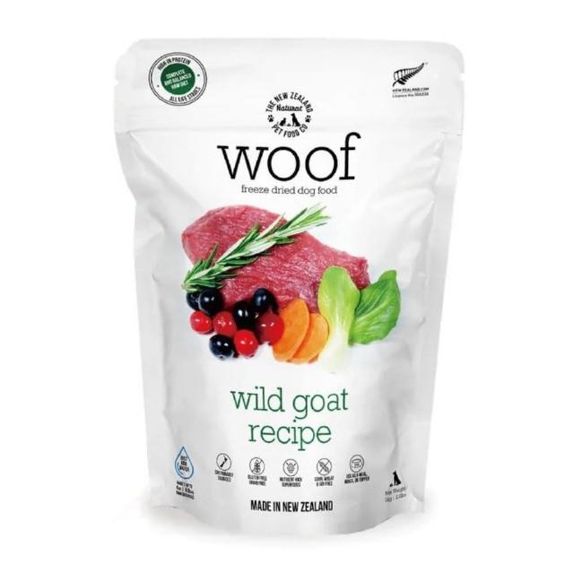 【NZ Natural】woof狗狗冷凍乾燥生食餐 1kg/2.2lbs(凍乾鮮食、狗飼料)