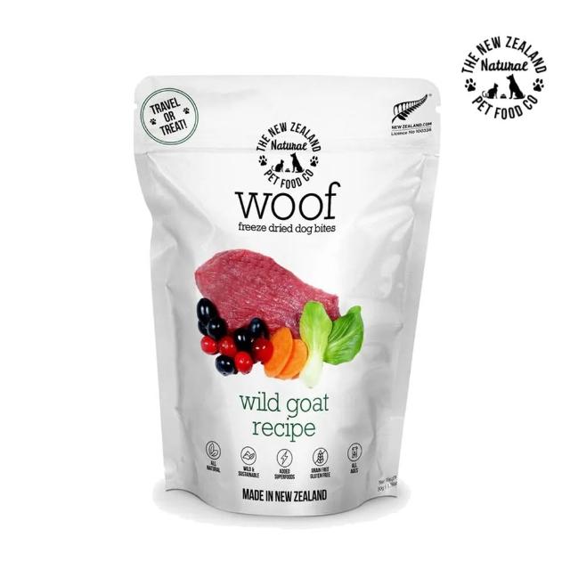 【NZ Natural】鮮開凍woof狗狗冷凍乾燥生食餐 1kg/2.2lbs(凍乾鮮食、狗飼料)