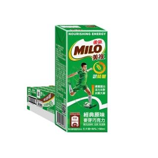 【美祿】即期品!! 巧克力麥芽牛奶飲品198ml x24入/箱(經典原味;保久乳)