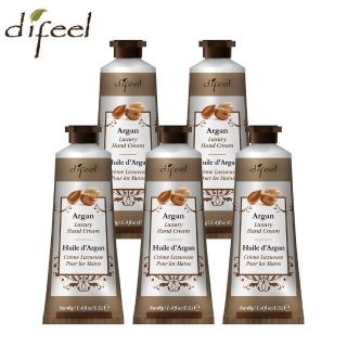 【difeel】蒂妃 摩洛哥堅果滋潤護手霜5入組(富含Omega 6 極度滋潤)