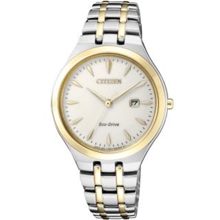 【CITIZEN 星辰】Eco-Drive 時尚風采光動能腕錶(EW2494-89B)