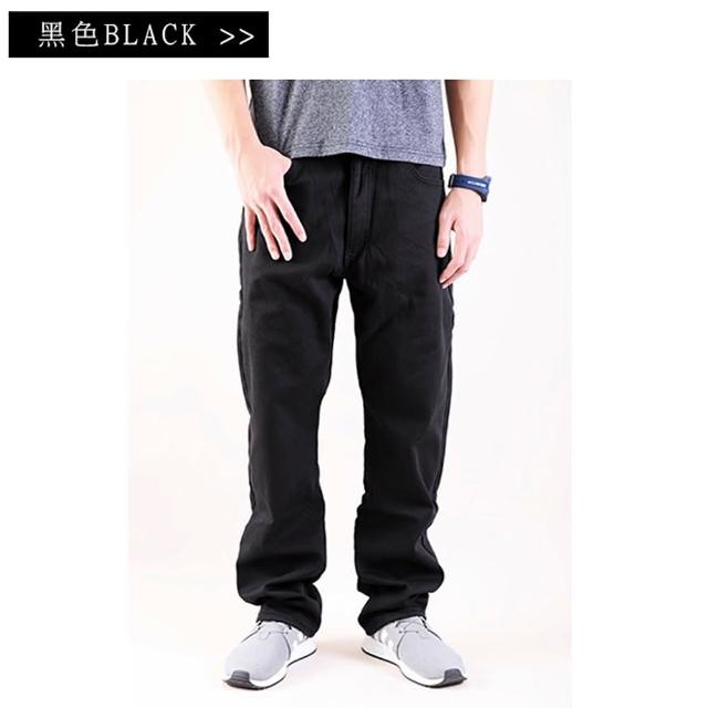 【JU SHOP】加厚保暖內抓絨彈性牛仔褲 內刷毛 保暖褲 防寒褲 刷毛褲(休閒褲/大尺碼/長褲/工裝褲)