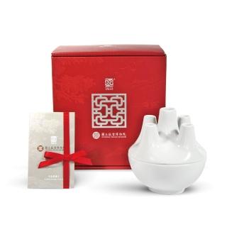 【TALES 神話言】故宮國寶雅翫-雲青香承 白瓷(文創 禮品 禮物 收藏)