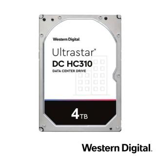 【WD 威騰】Ultrastar DC HC310 4TB 3.5吋 企業級硬碟(HUS726T4TALA6L4)