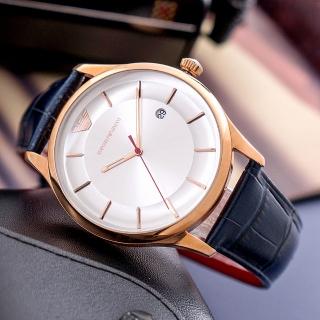 【EMPORIO ARMANI】公司貨 經典紳士氣質腕錶(AR11131)