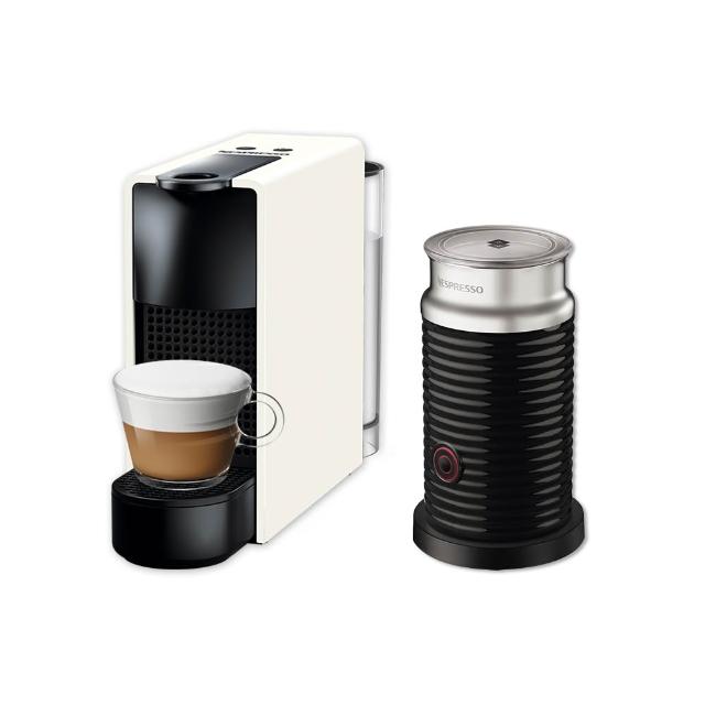 【Nespresso】膠囊咖啡機 Essenza Mini 奶泡機組合_多色任選 送禮 入厝 全自動咖啡機(瑞士頂級咖啡品牌)