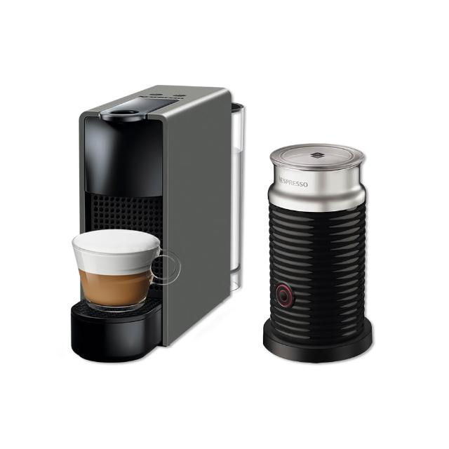 【Nespresso】膠囊咖啡機 Essenza Mini 奶泡機組合_多色任選 送禮 入厝 全自動咖啡機(瑞士頂級咖啡品牌)