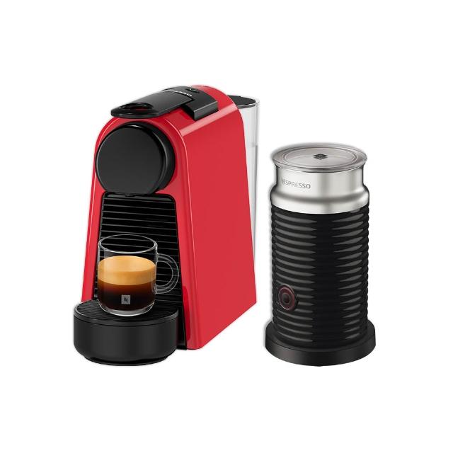 【Nespresso】膠囊咖啡機 Essenza Mini 奶泡機組合_多色任選 送禮 入厝 全自動咖啡機(瑞士頂級咖啡品牌)