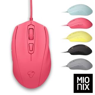 【MIONIX】Castor Frosting 人體工學有線電競滑鼠(糖霜紅)