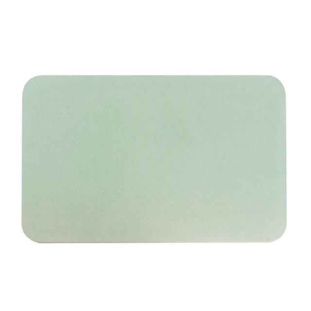 【樂嫚妮】2入組/加大加寬速乾吸水珪藻土地墊 60x39CM(吸水地墊、速乾踏墊)